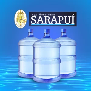 Aguá mineral natural Sarapuí